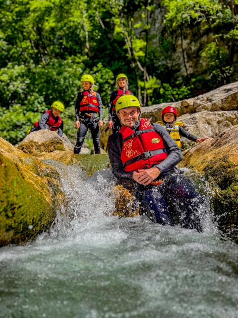 From Split/Šestanovac: Extreme Canyoning on Cetina River - Swimming, slides, and clear water