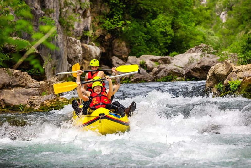 From Split/Šestanovac: Whitewater Rafting on Cetina River - Guides who make the difference