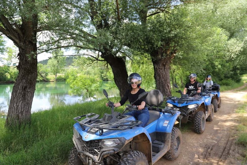 From Split: Three Rivers Quad Tour with Swimming and Lunch - What the 142 USD price really includes