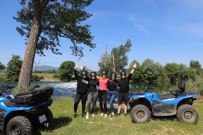 From Split: Three Rivers Quad Tour with Swimming and Lunch - Jasensko mills and the final ride back