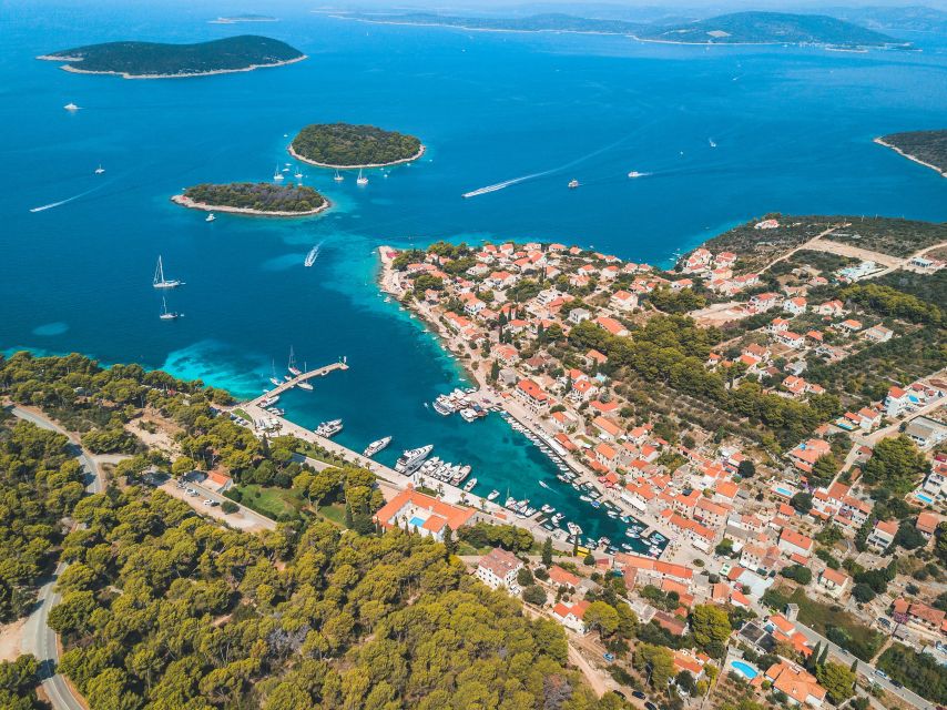 From Split: Trogir & Blue Lagoon Boat Tour with Snorkeling - Trogir: Romanesque streets and stone fortifications