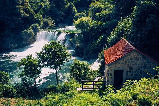 From Trogir, Seget, Okrug: Krka Waterfalls & Šibenik Culture Tour - Šibenik old town, cathedral, and stone lanes