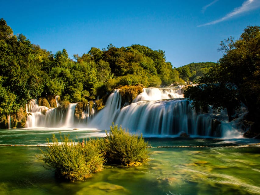 From Trogir, Seget & Okrug: Krka Waterfalls & Swimming - The Parts People Praise Most