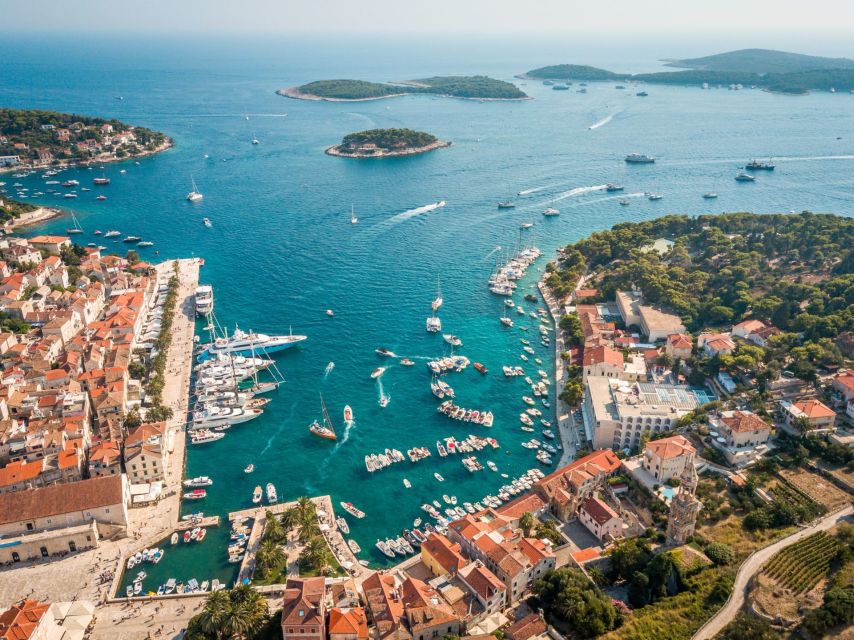 From Trogir/ Split: Hvar & Pakleni Islands Private Boat Tour - Hvar Town packs history and views into two hours