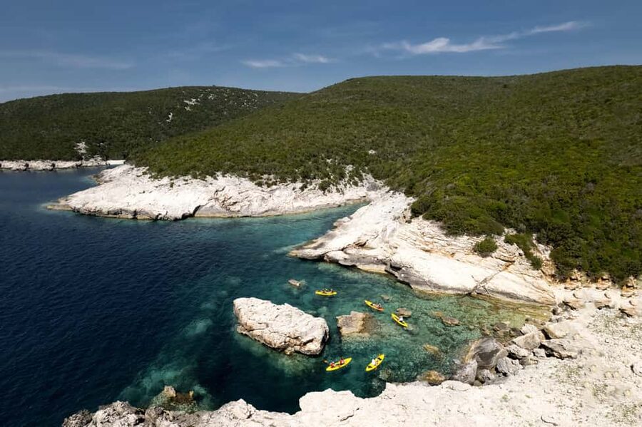 From Zadar: Dugi Otok Half-Day Kayak Adventure - The sea cave is the day’s signature stop