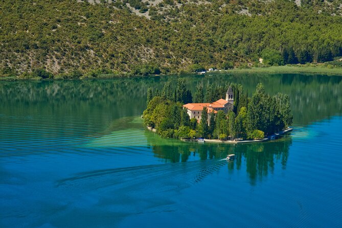From Zadar: Krka National Park and Waterfalls Day Trip - The boat from Skradin to Skradinski Buk