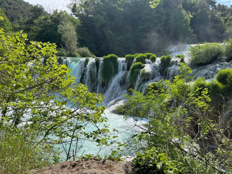 From Zadar: Krka Waterfalls Day Tour - The road to Skradin and the included boat