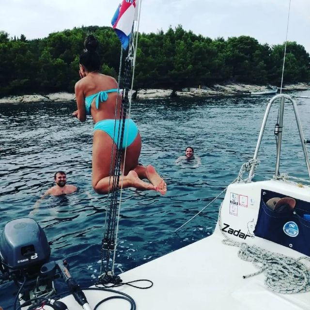 From Zadar: Ugljan Beach and Villages Private Sailboat Tour - The return to Zadar and sunset views