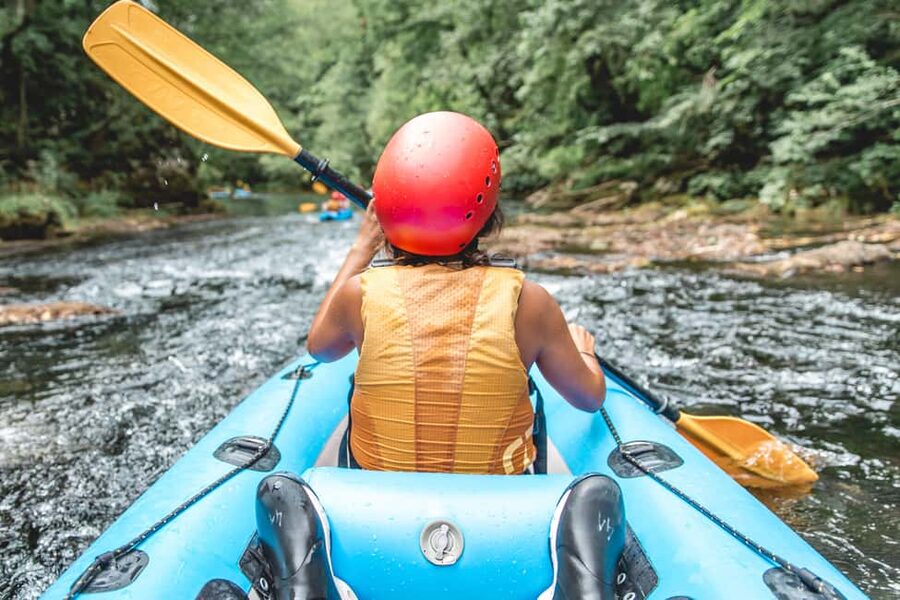From Zagreb: Mrežnica kayaking & Rastoke village - day trip - What the physical effort really feels like