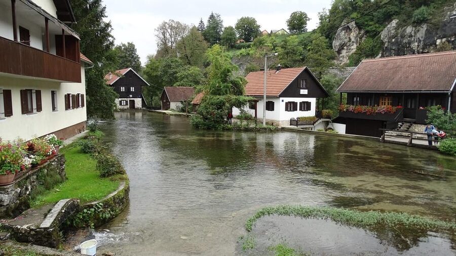 From Zagreb to Plitvice Lakes and Rastoke - Private day tour - Rastoke, where the river runs through the village