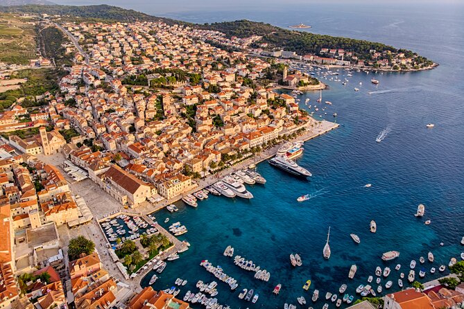 Full-Day Catamaran Cruise to Hvar & Pakleni Islands with Food and free Drinks - Šolta Ends the Swimming Before the Party