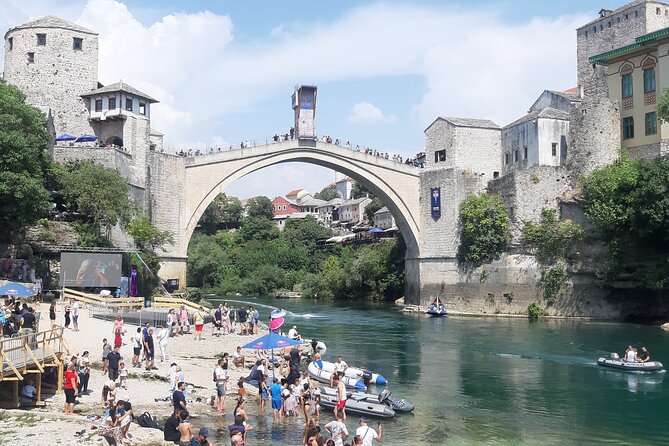 Full-Day Tour of Mostar and Kravica Waterfalls small group - Three hours in Mostar