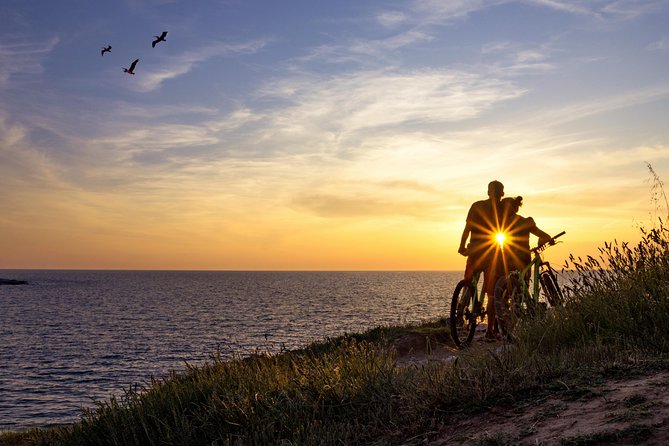 FUN E-BIKE RIDE at CAPE KAMENENJAK - The bays, shore, and Velika Kolombarica