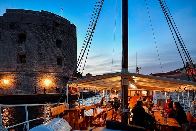Gastro Cruise | Dinner and Boat ride around Dubrovnik Old Town - Around Lokrum Island at sunset