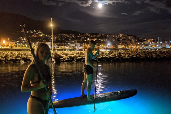 Glowing Stand-Up Paddle Experience in Split - Underwater Lights on the River