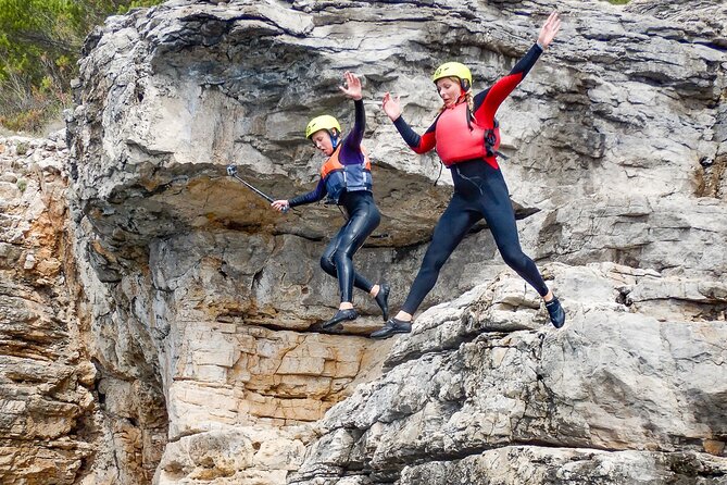 Guided Coasteering Adventure in Pula - The jump section adds plenty of personality