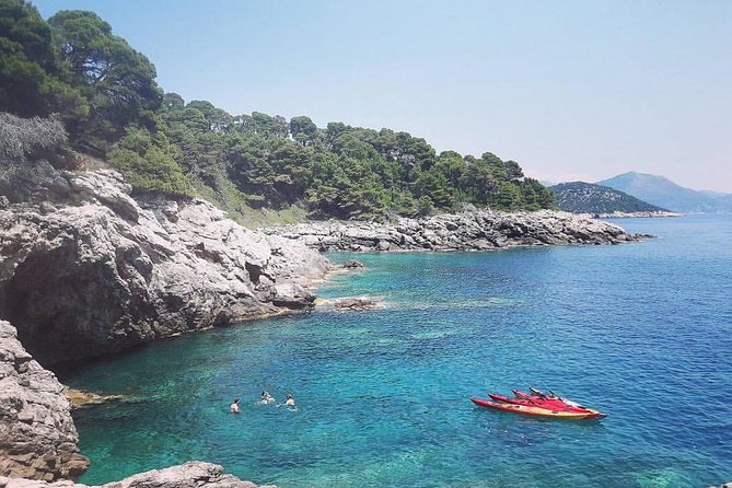Guided Kayaking and Snorkeling Tour to Green Cave and Sipan Island from Lopud - Starting at Lopud with a short safety lesson
