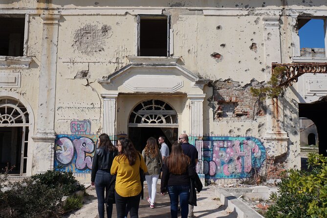 Guided Tour to Kupari From Holiday Resort to War Zone - Walking through the damaged hotels