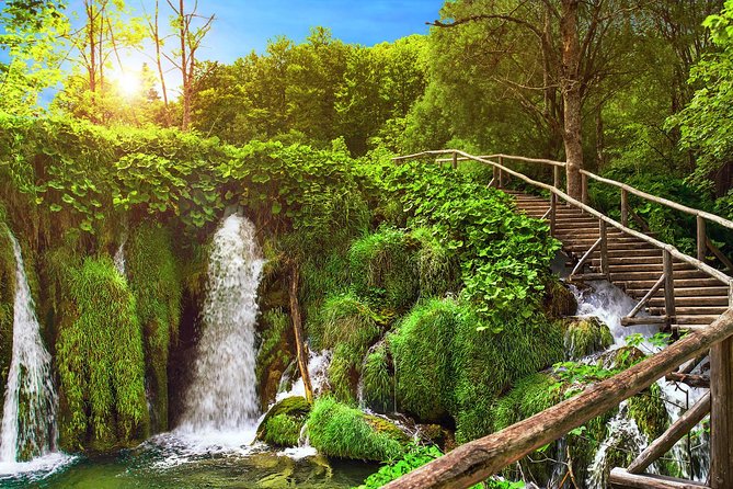 Guided transfer from Zagreb to Split with Plitvice Lakes stop - Arriving in Split old town