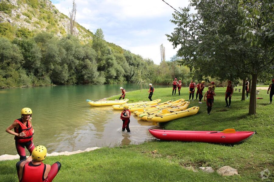 Half-Day Cetina River Rafting - Food, drinks, and the end of the route