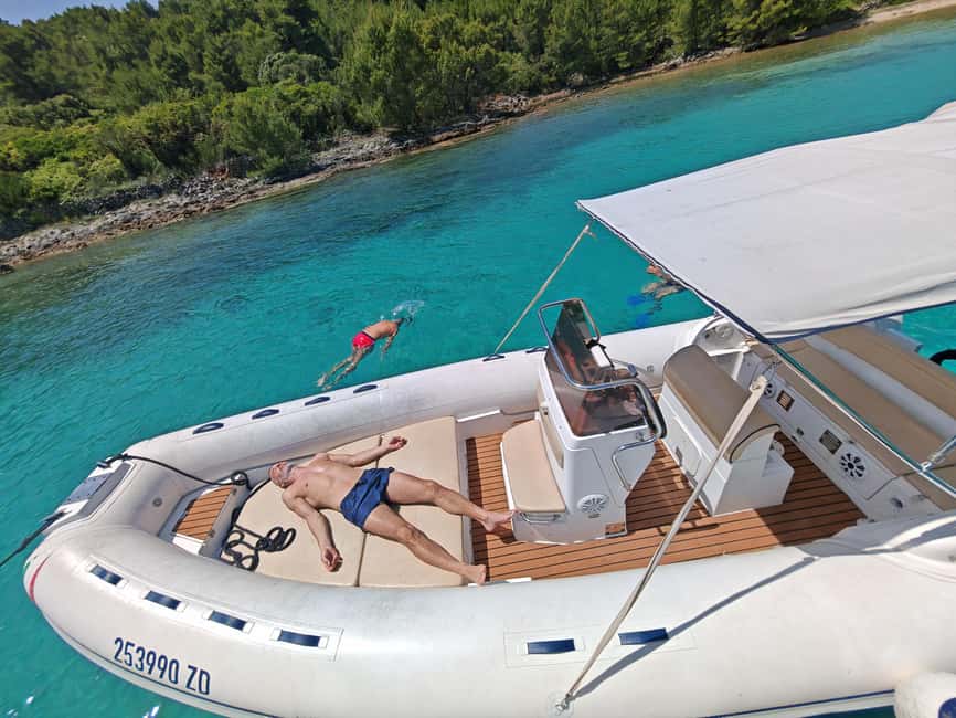 half day group speedboat tour of the islands around Zadar - Ugljan: quiet coves and a second look below the surface