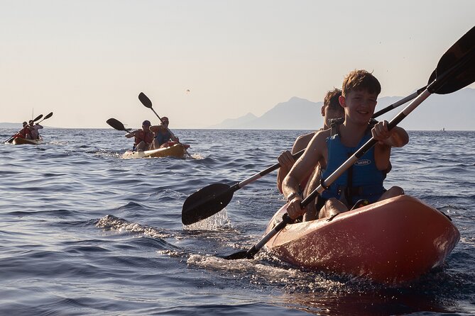 Half-Day Small-Group Kayaking Tour in Makarska - Reaching Nugal Beach and the swimming stop