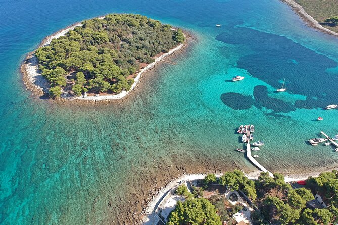 Half Day Speedboat Tour to Three Islands from Trogir - Blue Lagoon and Krknjasi Bay: two hours in the water