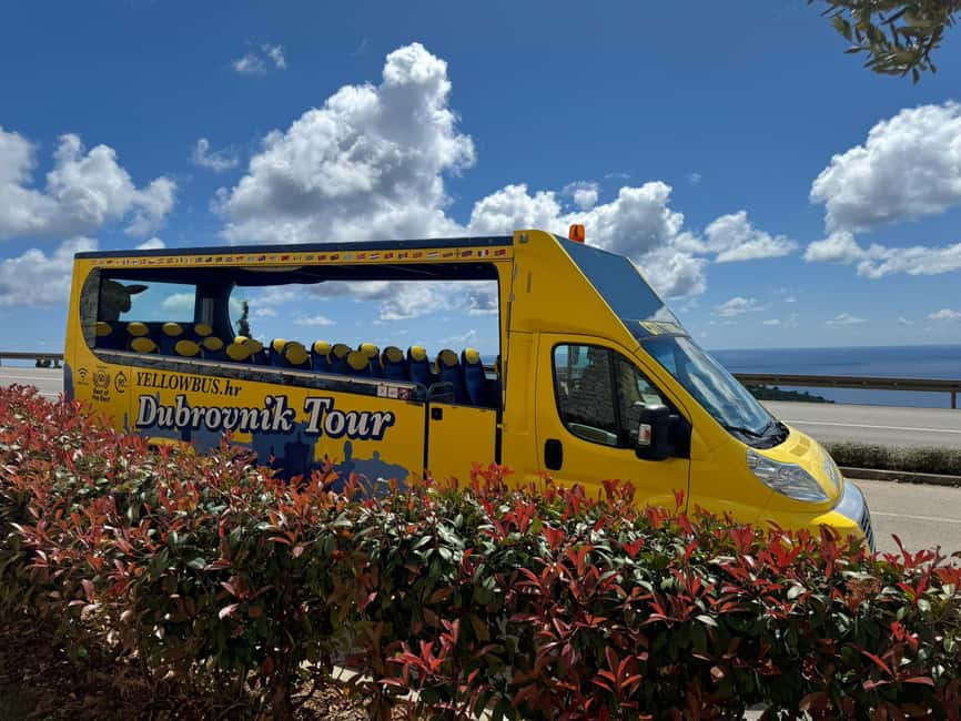 Hop-On Hop-Off Yellow Cabrio Tour: See Dubrovnik in 90mins - Local guides Ivan and Josip