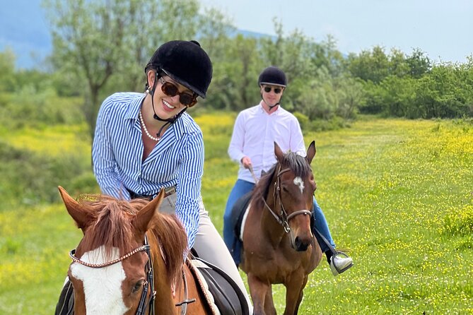 Horseback Riding Across River Ljuta with transport - Key points at a glance