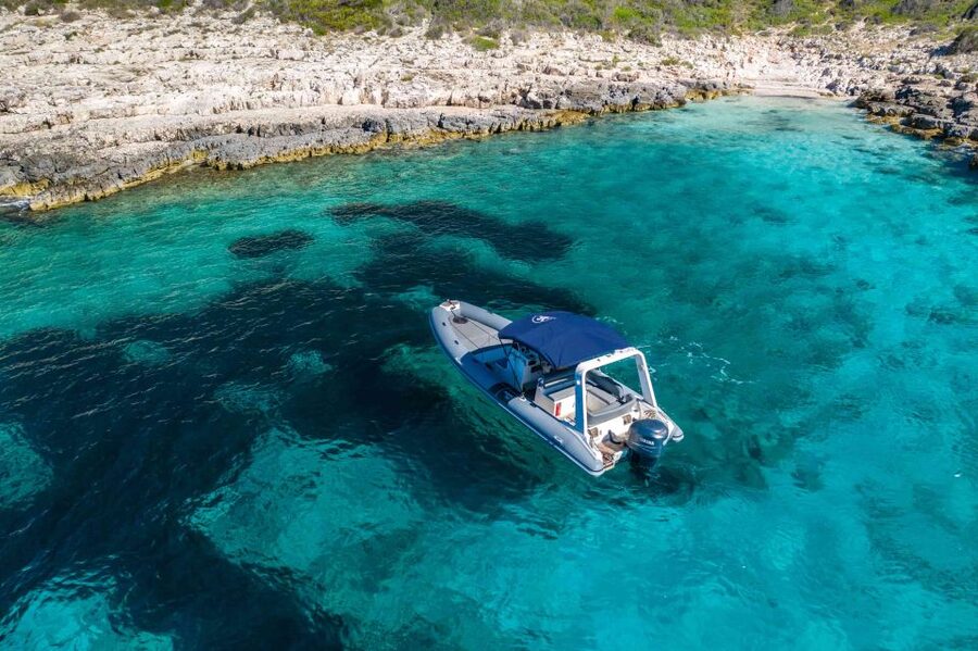 Hvar: Blue Cave, Green Cave & Stiniva Beach Speed Boat Tour - Blue Lagoon, snorkeling and clear water