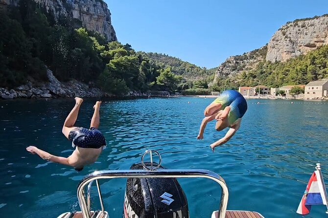 Hvar (Hidden Bays) & Brac (Golden Horn) PRIVATE full day tour - Mala Stiniva, Hvar’s cliff-jumping stop