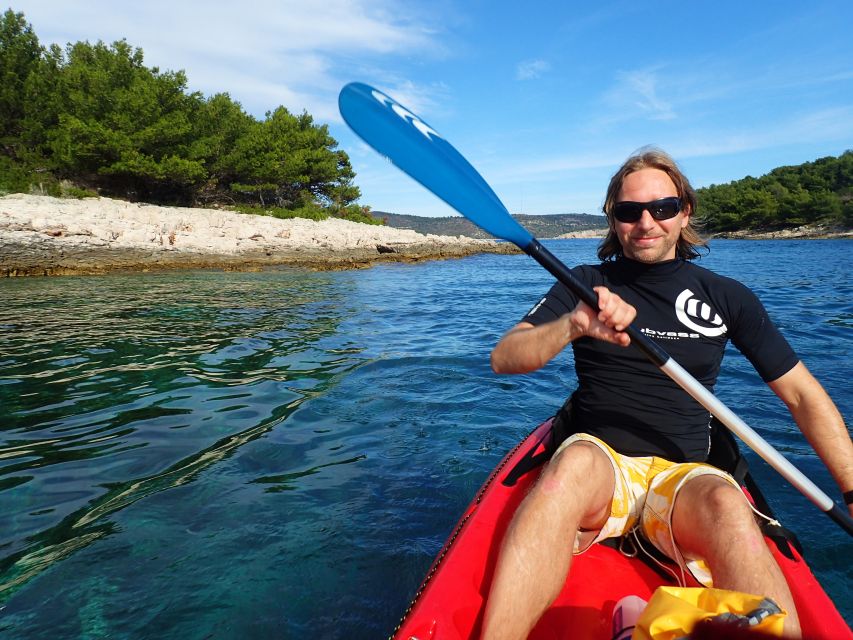 Hvar: Pakleni Islands Self-Guided Kayaking Tour - Choosing between single and double kayaks