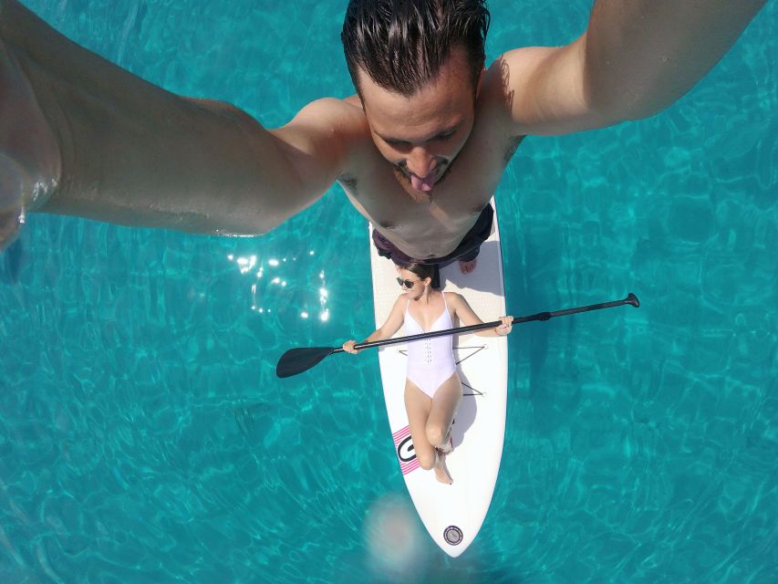 Hvar: Stand Up Paddle Board Rental - Crossing the 800-meter channel to Pakleni
