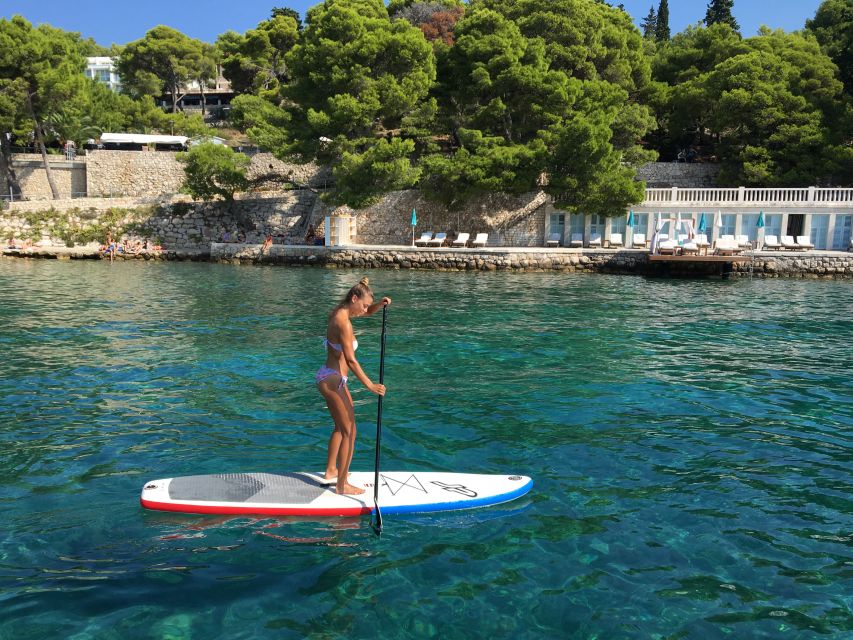 Hvar: Stand Up Paddle Board Rental - Boards, bags, and safety equipment