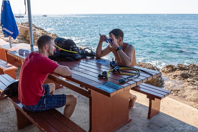 Intro Dive in Dubrovnik - Why the shore entry works well for beginners