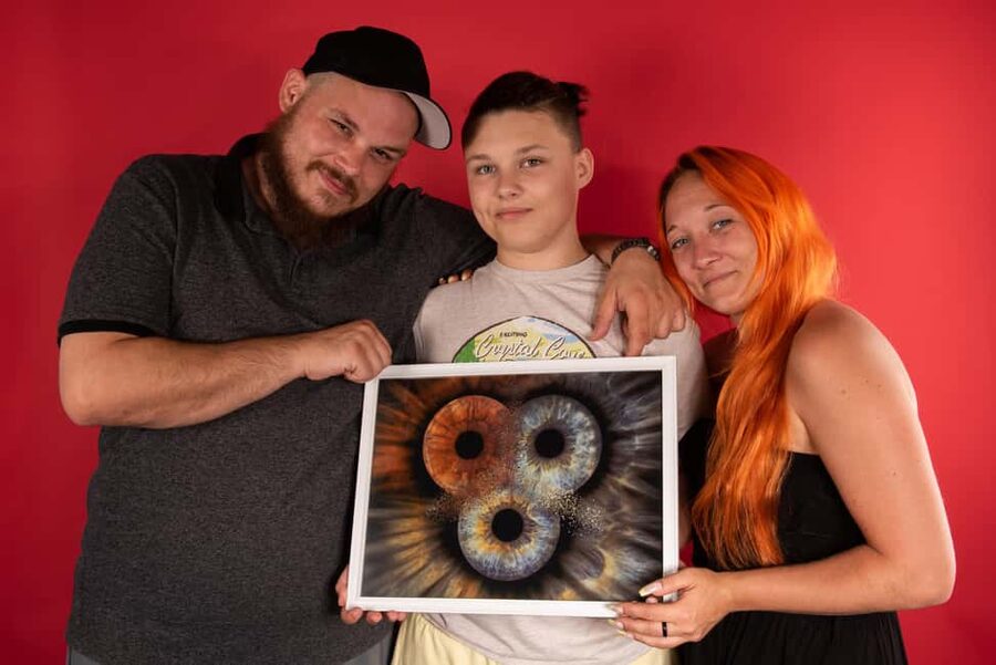 IRIS Photography (macro photo of your eye) - Digital image, prints, frames, and jewelry