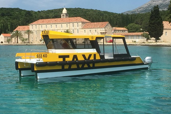 Island Badija - Yellow Taxi Cat - Finding the Korčula Water Taxi meeting point
