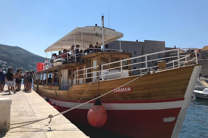 Island Hopping & City Walls Cruise with Food and Open Bar - Kolocep gives you the first taste of island life