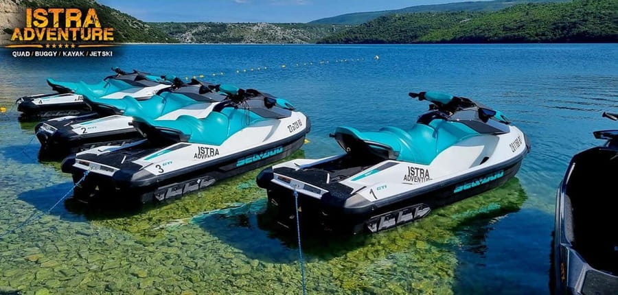 Istra Adventure JET SKI SAFARI 20, 45, 90 MIN - Starting in Rakalj, at the edge of Raška Bay