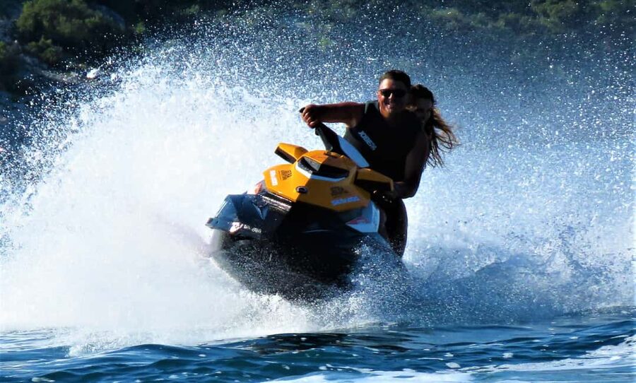 Istra Adventure JET SKI SAFARI 20, 45, 90 MIN - The 90-minute trip to Budava Bay and Vošćice