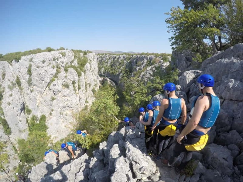 Iz Omisa/Zadvarija: Extremni Canyoning na rijeci Cetini - What the $72 price really covers