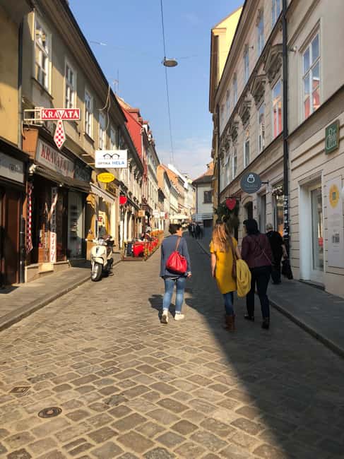 Jump into Zagreb: Walking Tour with local guide - The funicular closure and the walk back toward Cvjetni trg