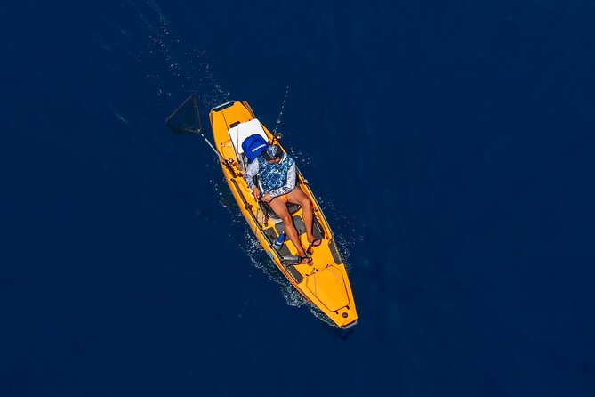 Kanjac Kayak Fishing Cavtat - Pedal kayaks and the first few minutes on the water