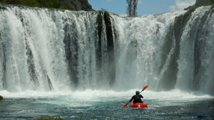 Kaštel Žegarski: Zrmanja River Packrafting - First Paddle: Learning to Control the Boat