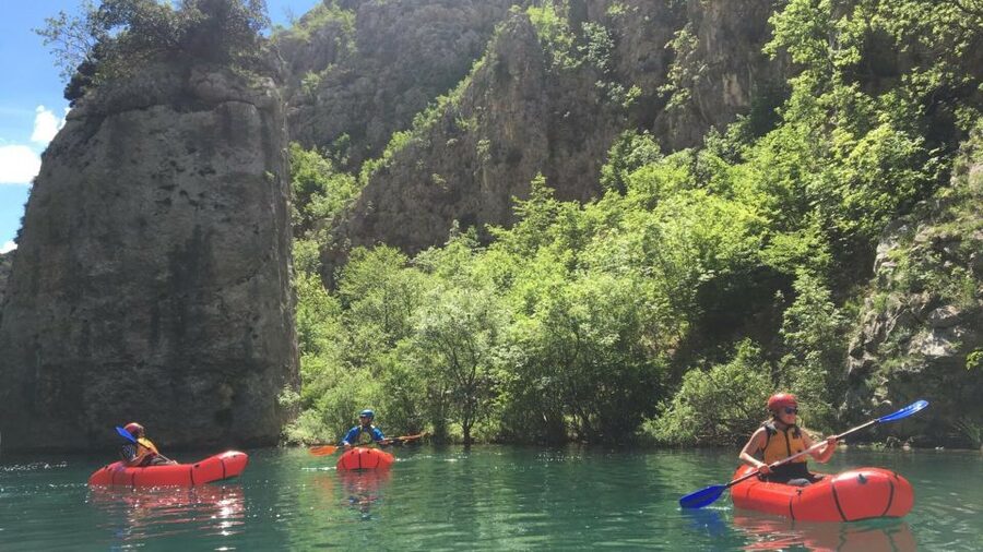 Kaštel Žegarski: Zrmanja River Packrafting - First Break: Thirty Minutes Beside the River