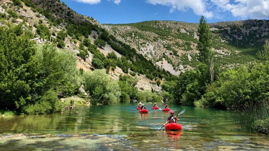 Kaštel Žegarski: Zrmanja River Packrafting - The Final 30 Minutes and Return Ride