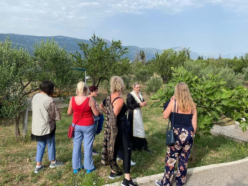 Kastela: Wine & Olive Tasting Tour w/Delicacies & Live Music - Kathrin’s music and personal hosting