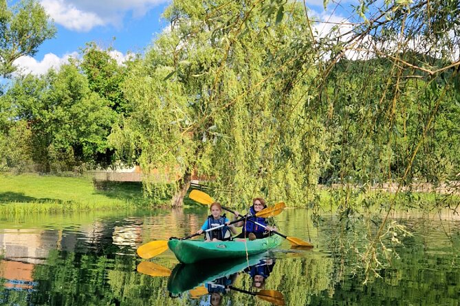 Kayak on the Gacka River - The supplied kayak and who it suits
