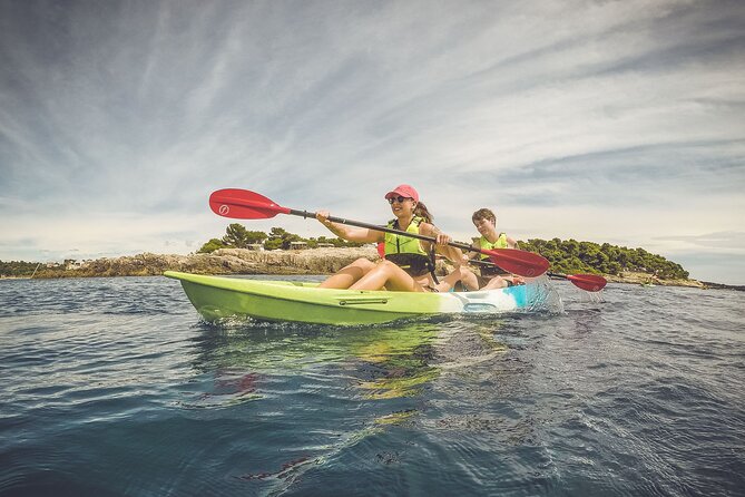 Kayak tour in Pula to Valley of Tears/free drinks+photos included - Snorkeling, swimming, and the former cave stop