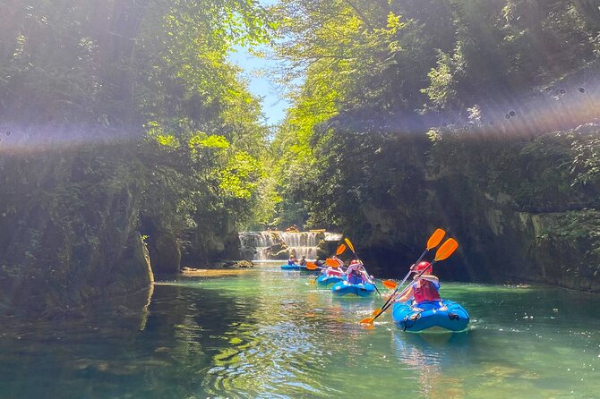 Kayaking at the Mreznica Canyon - Guides Make the Difference